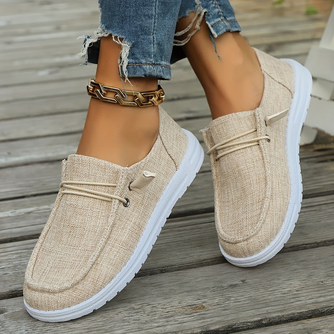 Canvas Skate Loafers für Frauen