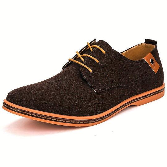 Men's Suede Oxford Shoes