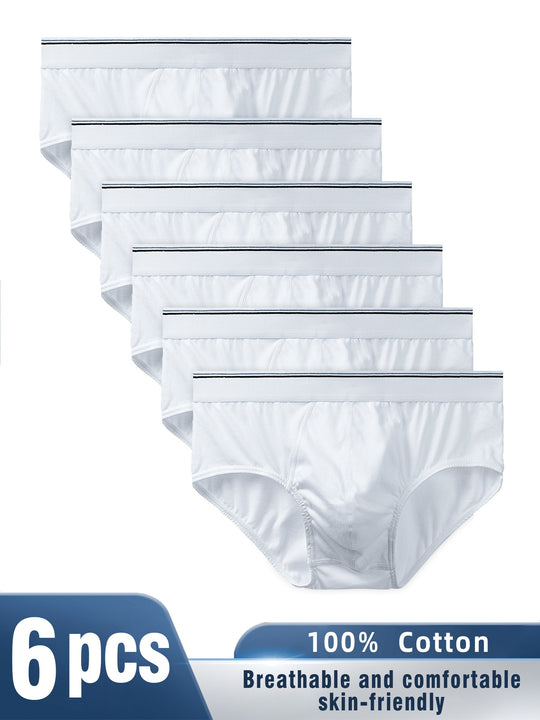 Classic Comfort Cotton Underwear for Men (6-Pack)