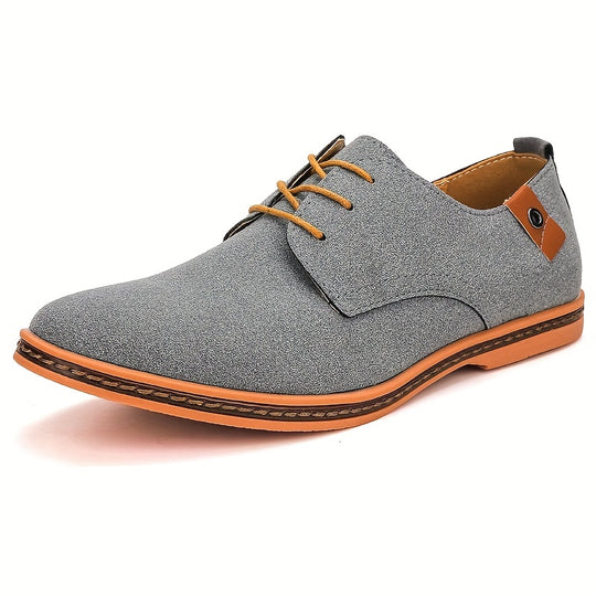 Men's Suede Oxford Shoes