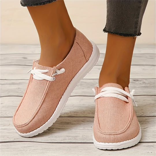 Loafer aus Canvas für Frauen