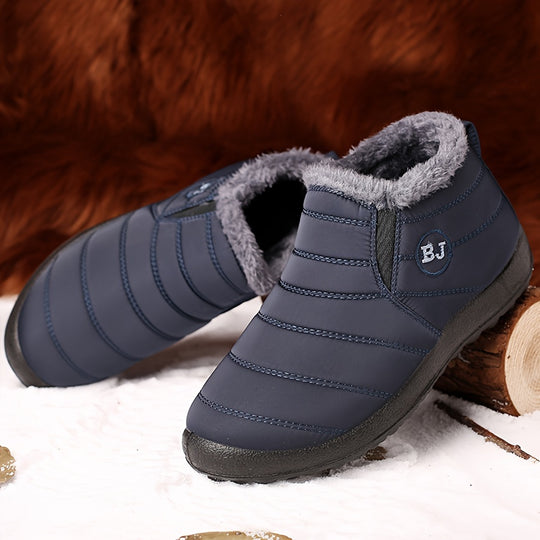 Plush-lined snow boots for women