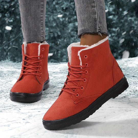 Suede Snow Boots for Women