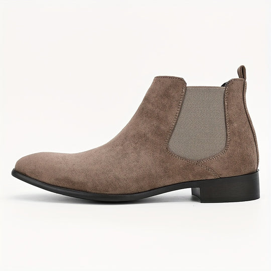 men's slip-on ankle boots