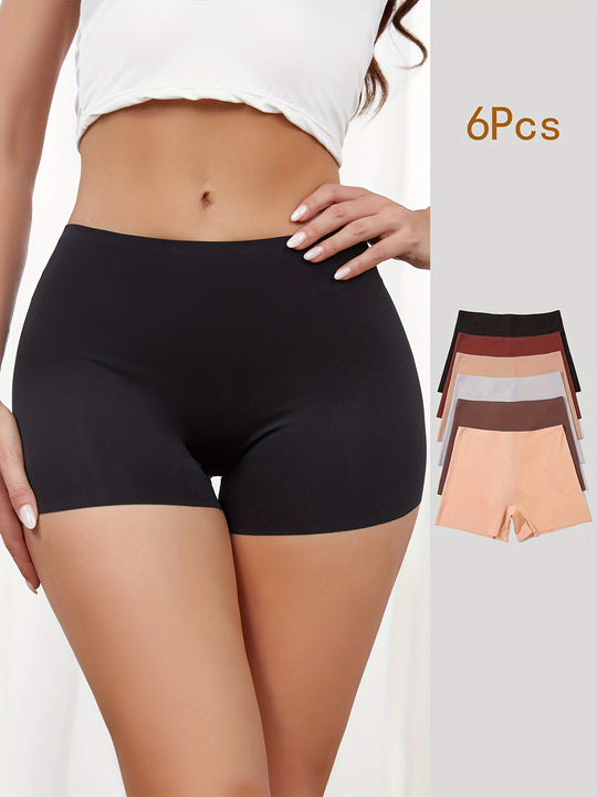 6 Pieces Control Slimming Shorts