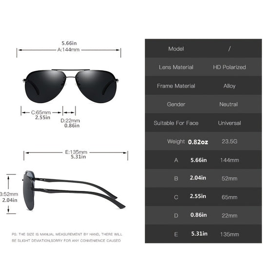 Trendy Classic Polarisierte Sonnenbrille