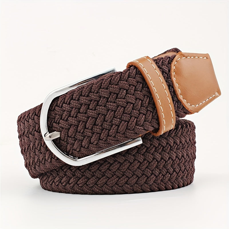 Fashionable adjustable nylon belt for men