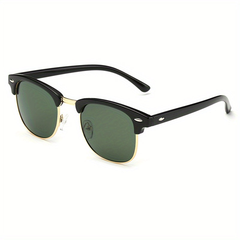 Trendy polarized retro sunglasses