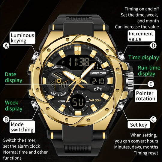 men's sports outdoor watch