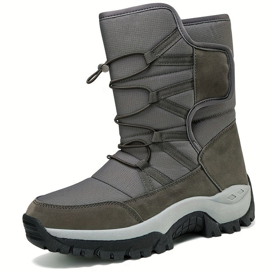 men's thermal suede boots