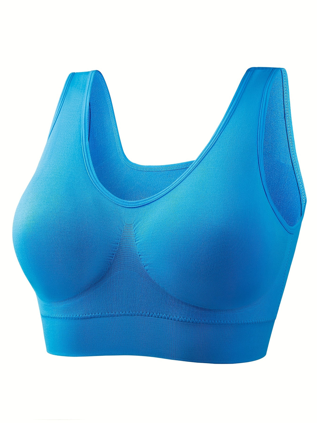 Solid Comfort Plus Sports Bra Set (4 Pack)