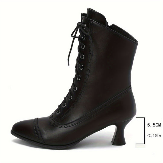 women's lace-up boots