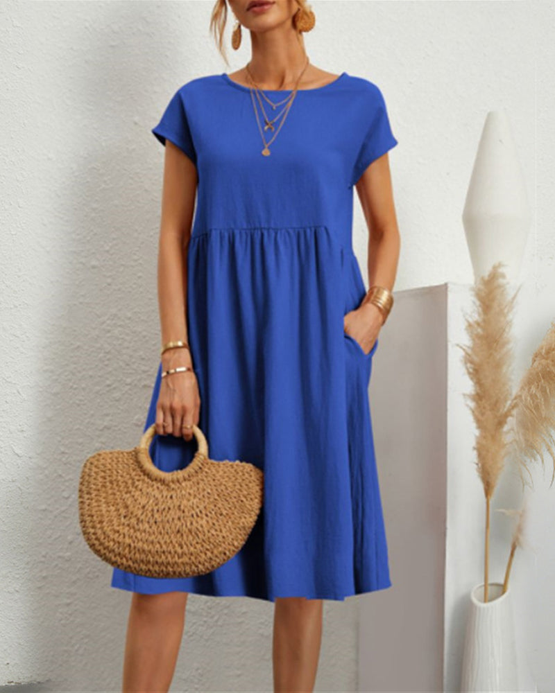 Casual cotton summer dress