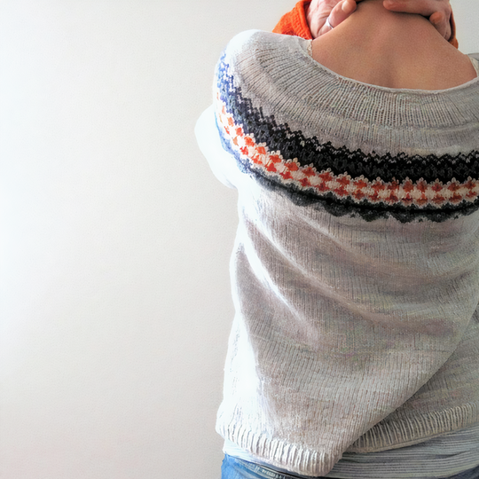 Damen Pullover mit Rundhalsausschnitt