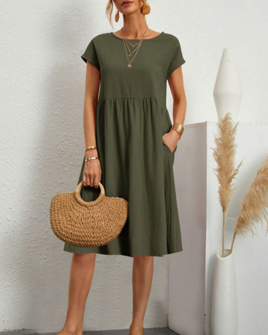 Casual cotton summer dress