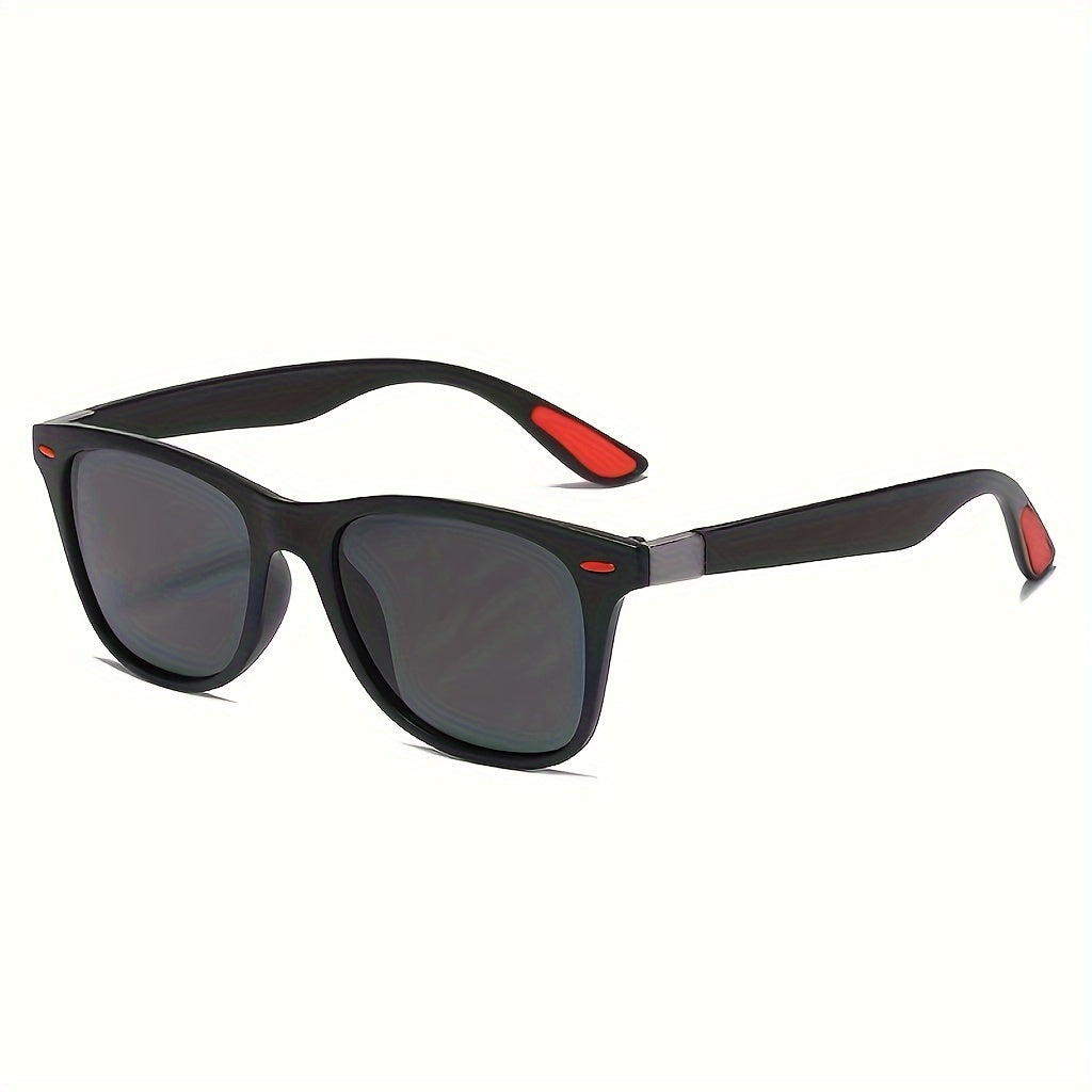 Herren-Sonnenbrille mit quadratischem Rahmen