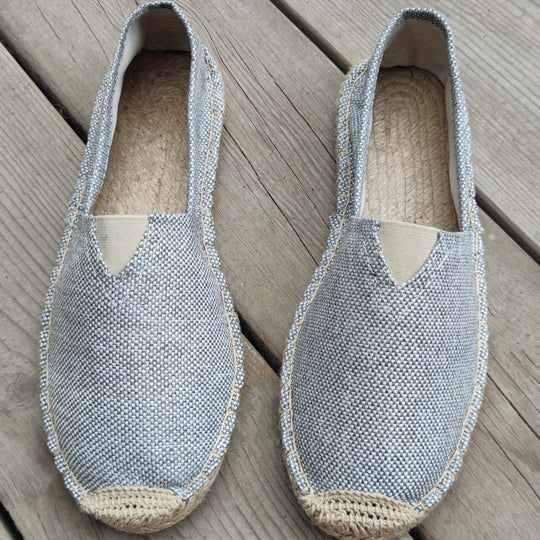 Herren Espadrilles Loafer Schuhe