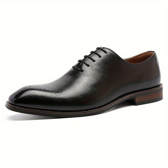 Plain Toe Oxford Shoes for Men