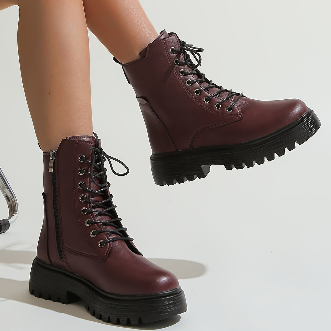 multi-purpose combat boots for women