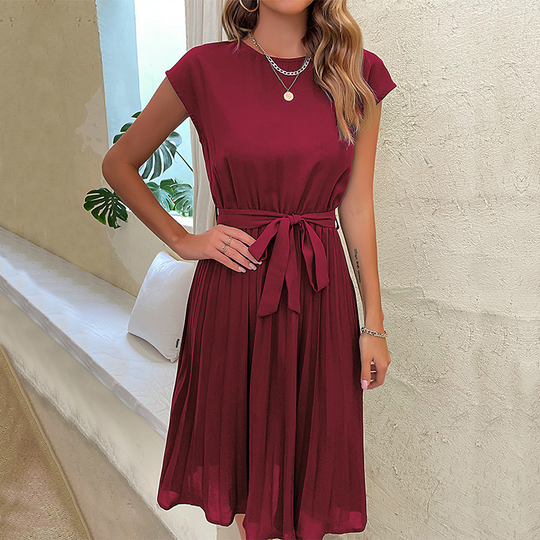 Casual Solid Color Dress for Women