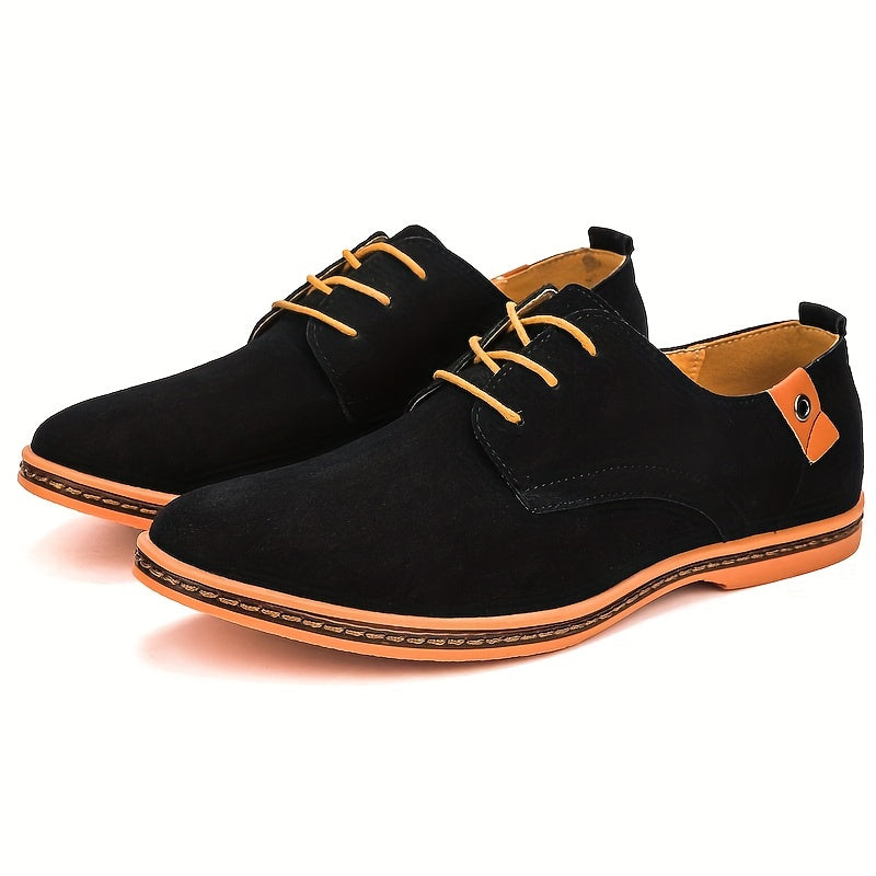 Men's Suede Oxford Shoes