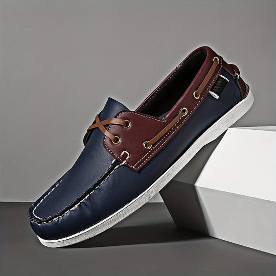 Men's Casual Leather Slip-Ons