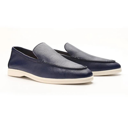 cowhide loafers for men