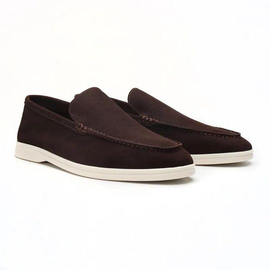 cowhide loafers for men