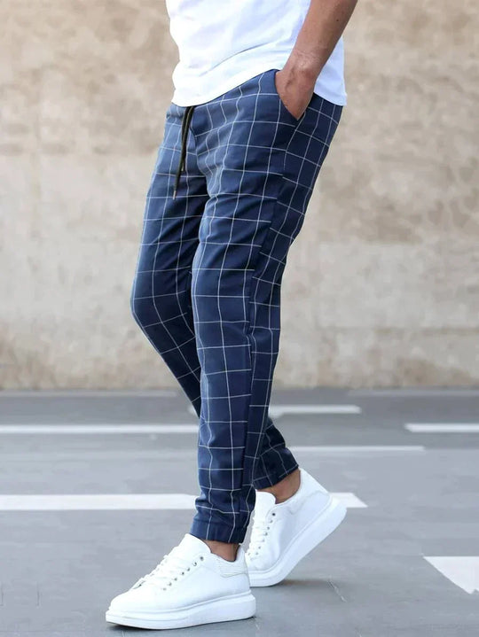 Elegant Grid Elite Pants