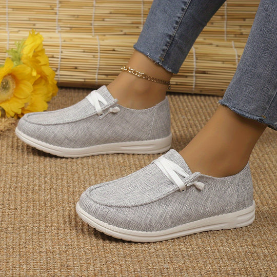 Loafer aus Canvas für Frauen