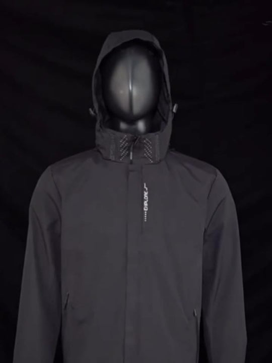 Windproof softshell jacket for men