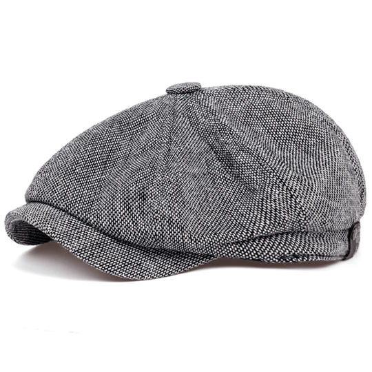 Unisex solid color Gatsby newsboy hat