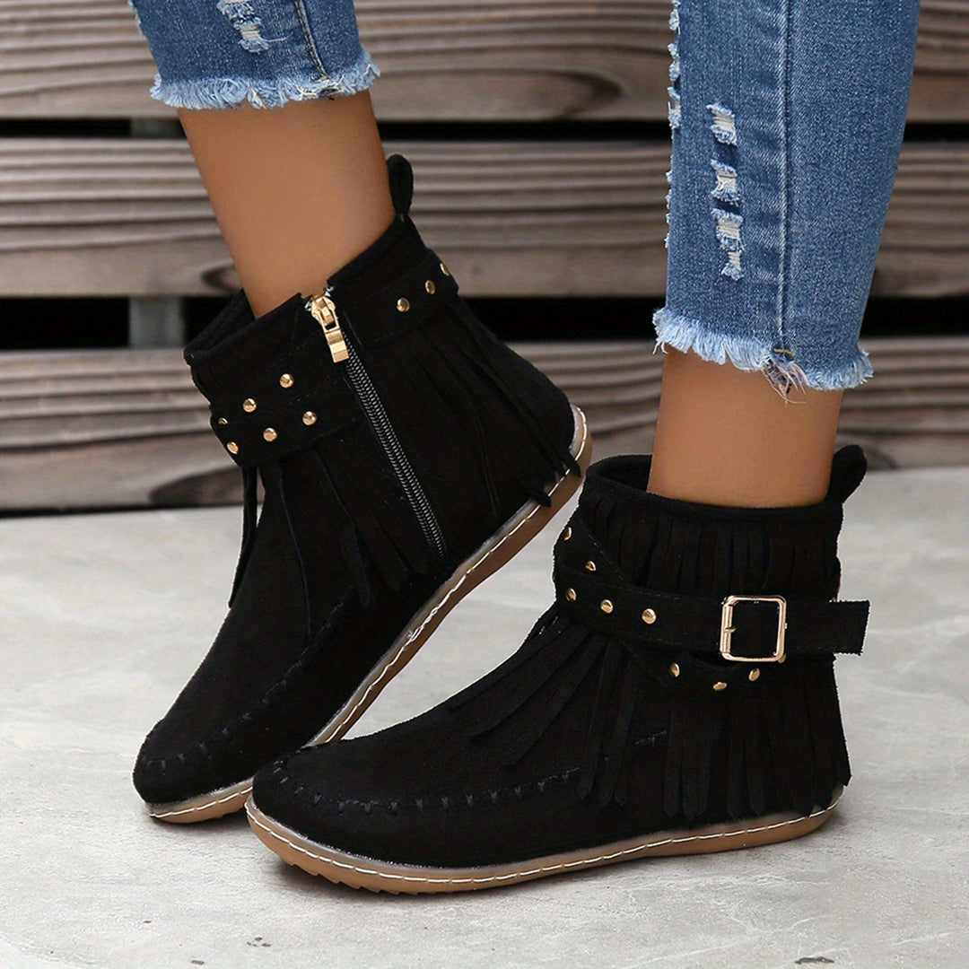 retro ankle boots for women