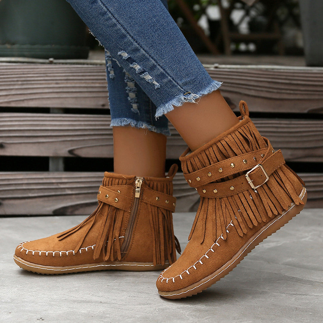 retro ankle boots for women