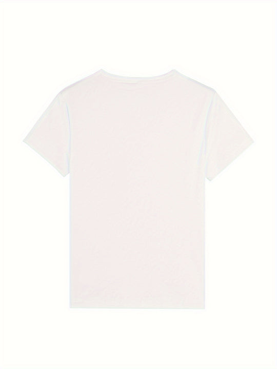 Paris Print Kurzarm-T-Shirt