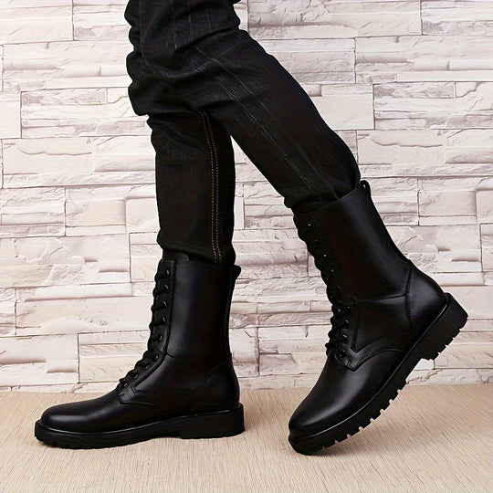 leather riding boots for men