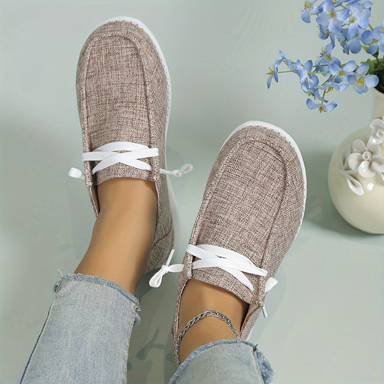 Loafer aus Canvas für Frauen