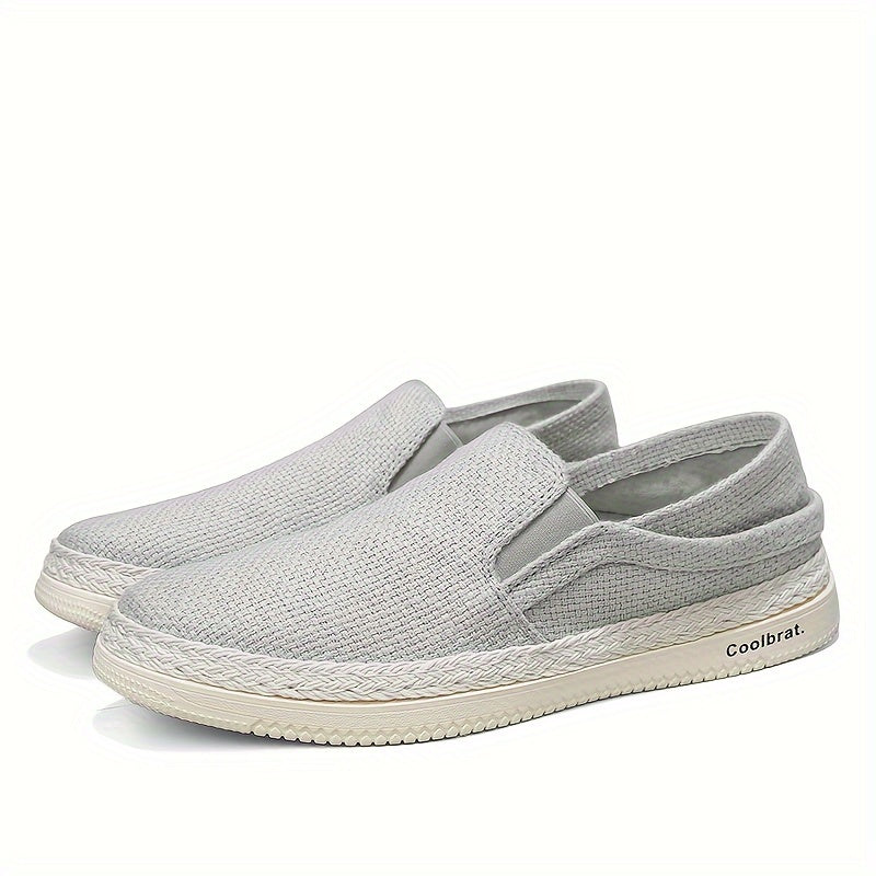 Canvas espadrilles for men