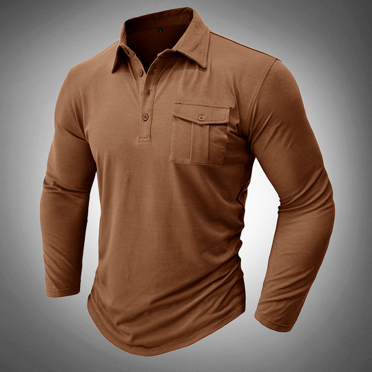 Klassisches Slim Fit Poloshirt für Männer