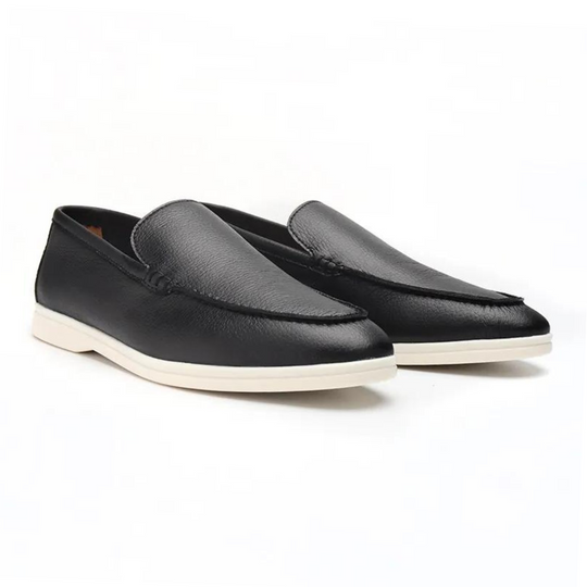 cowhide loafers for men