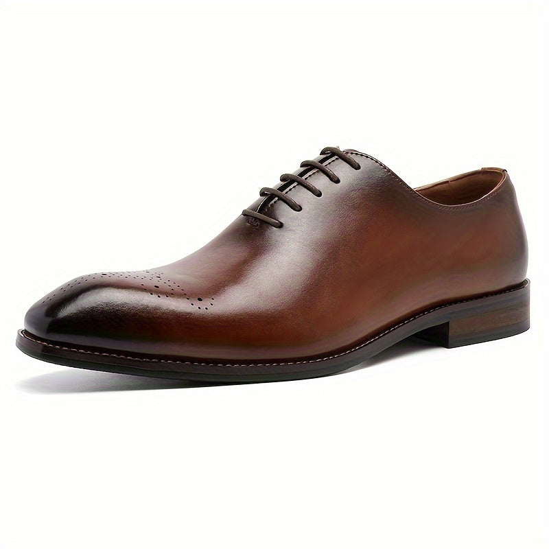 Plain Toe Oxford Shoes for Men