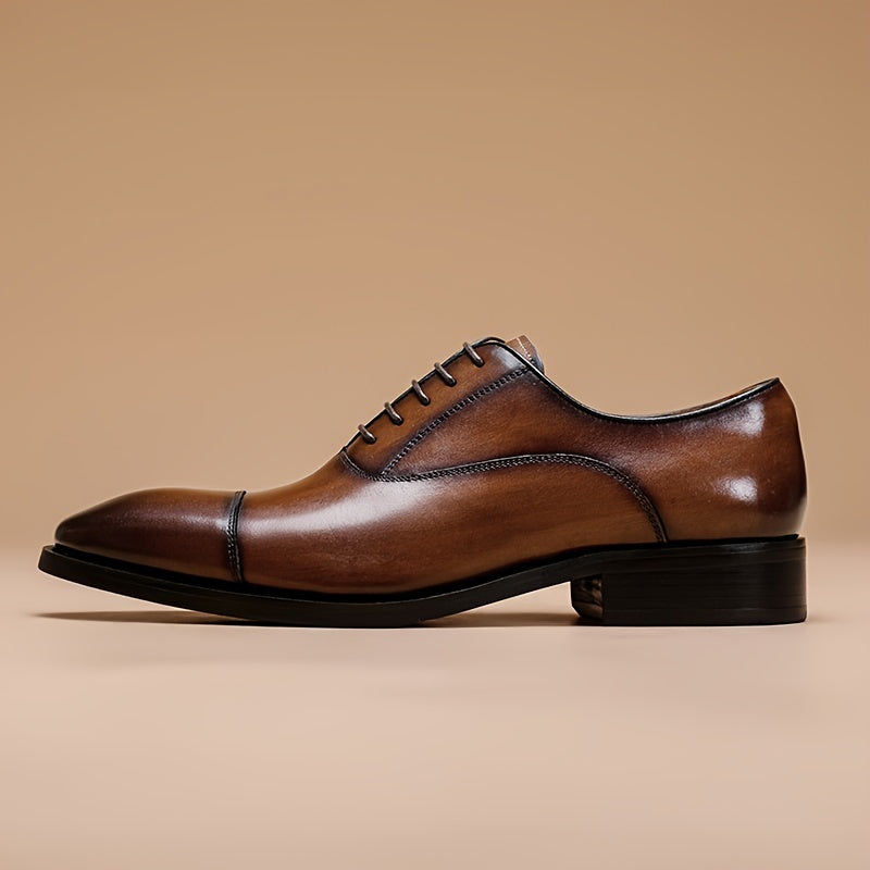 Men's Cap Toe Oxford Shoes