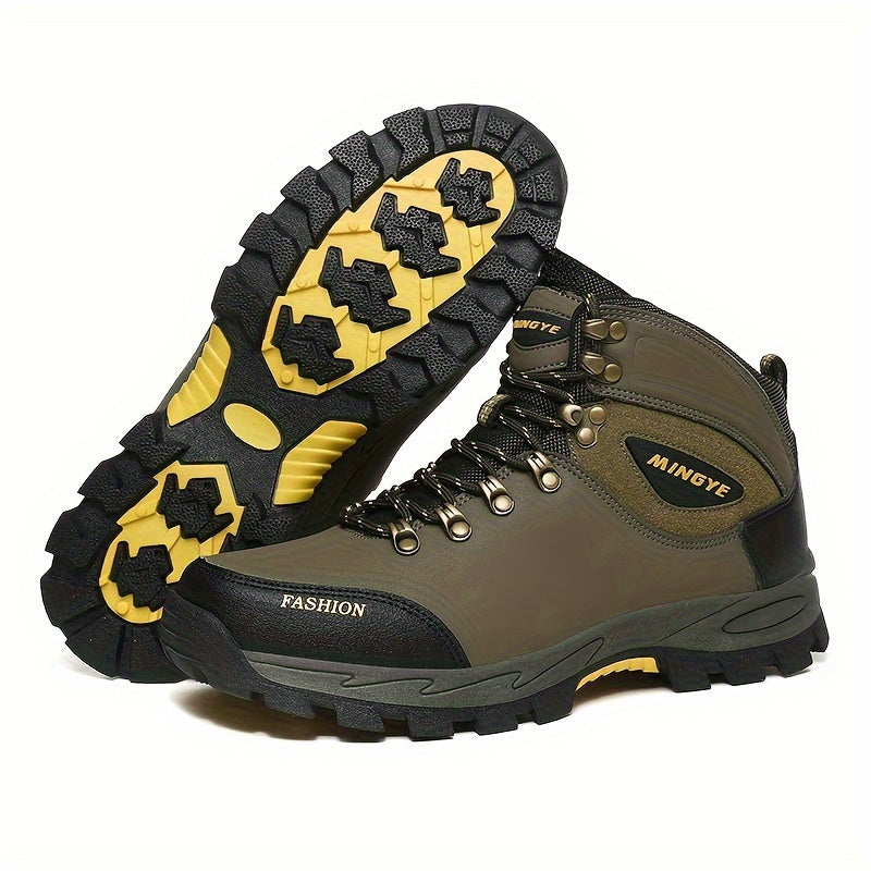 men's lace-up hiking boots