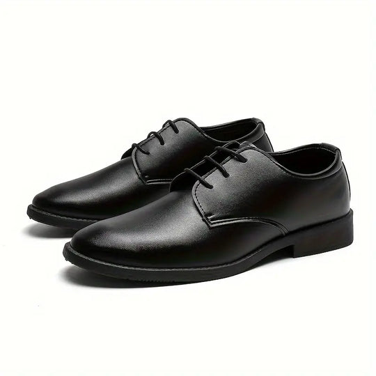 Classic black men's shoes