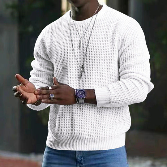 Plain sweater for men