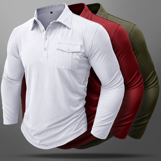 Klassisches Slim Fit Poloshirt für Männer