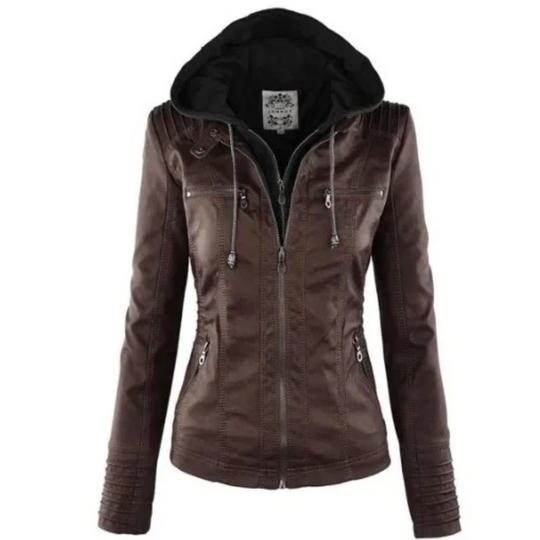 women's leather jacket