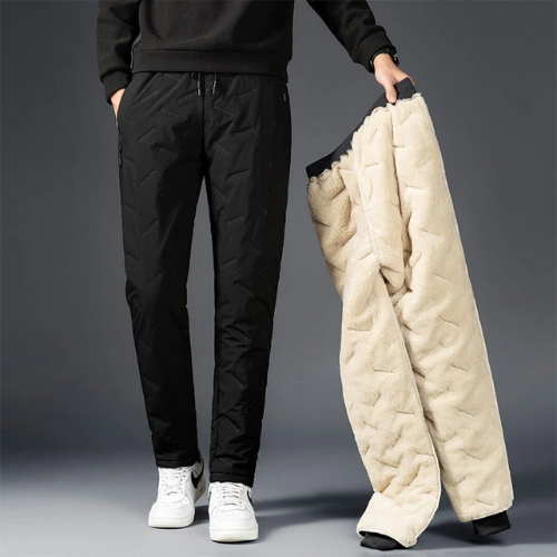 Thick warm pants for men