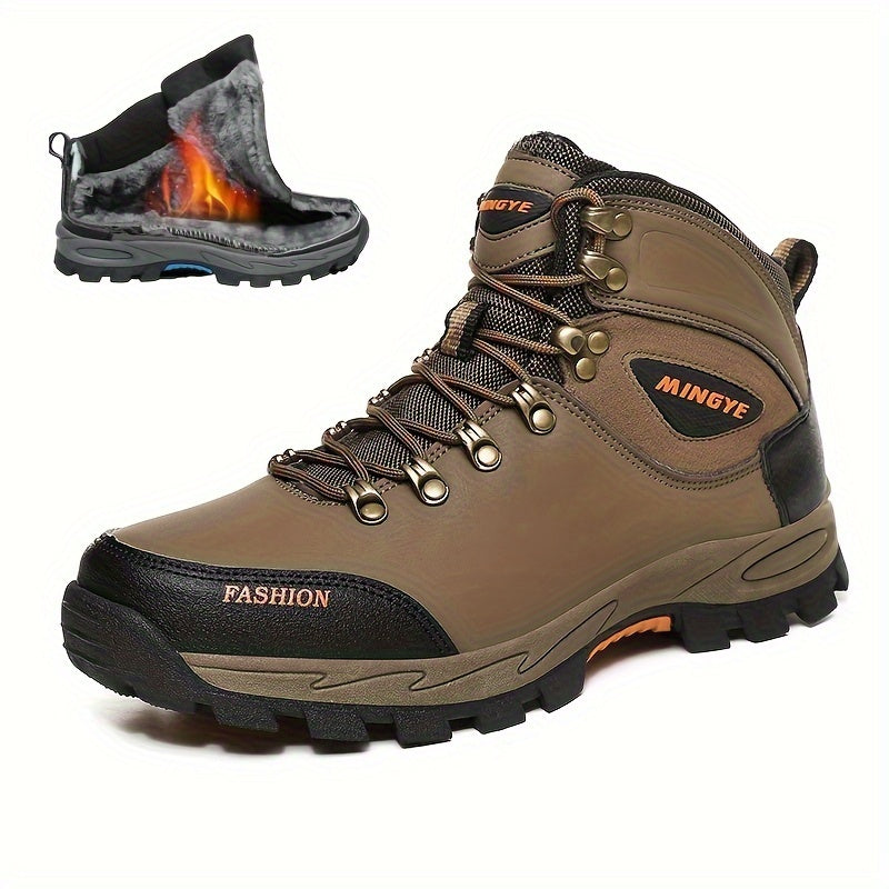 men's lace-up hiking boots