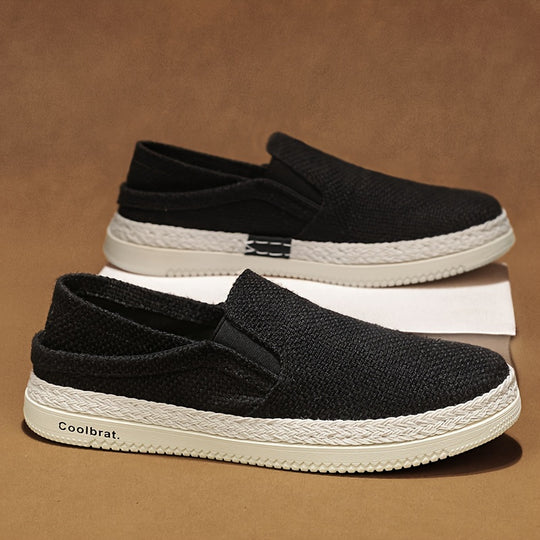 Canvas espadrilles for men